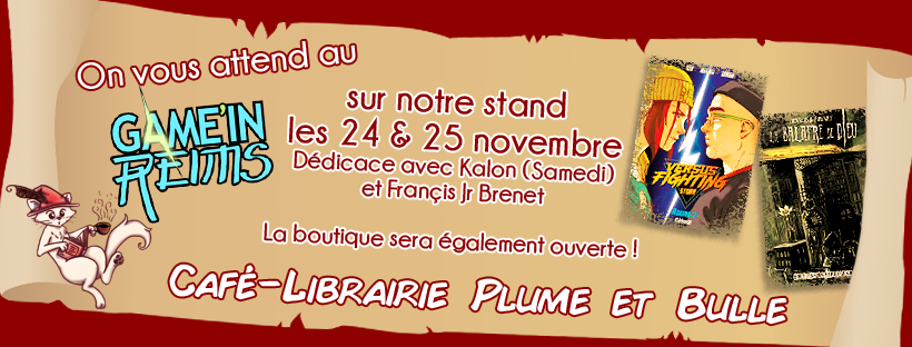 Café-librairie Plume et bulle